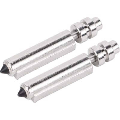 3 Pièces Buse Intégrée de Remplacement pour Imprimante 3D Anycubic Kobra X 0.2mm 0.4mm 0.6mm Acier Trempé Hotend Échange Rapide white