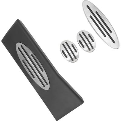 Auto Rempedaal Antislip Oppervlak Stabiele Ondersteuning Hoge Sterkte voor Cooper R55 R56 F55 R57 R58 R59 MT+ Voetsteun gray