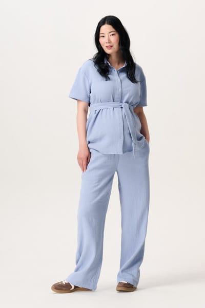 Noppies Broek wide leg fit Zwangerschap - Maat Medium
