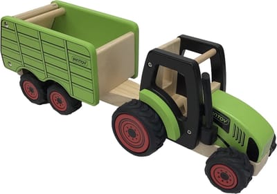 Pintoy Tractor met Aanhanger