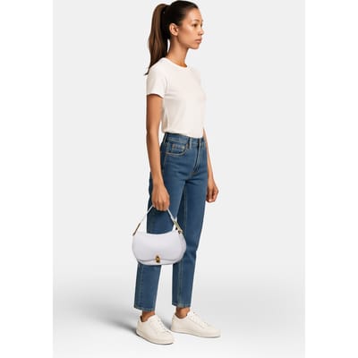 Coccinelle  Magie Soft Brillant White Size: OS | Handbags Outlet | Dames | Wit