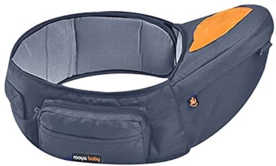 Ergonomische Babydrager voor Baby's van 0-36 Maanden - Multifunctionele, Verstelbare Heupdrager met Zijzak - Geschikt voor Wandelen en Reizen