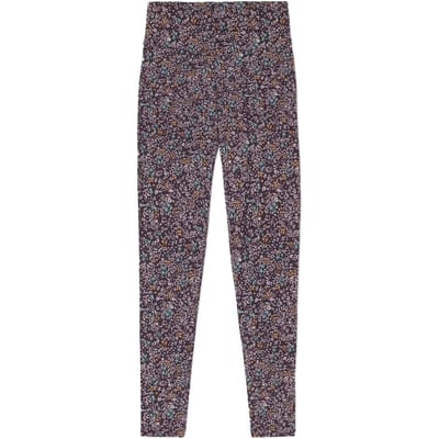 TWOTHIRDS Achill Pants Country Flowers Mauve Maat: S | Leggings Outlet | Dames | Paars