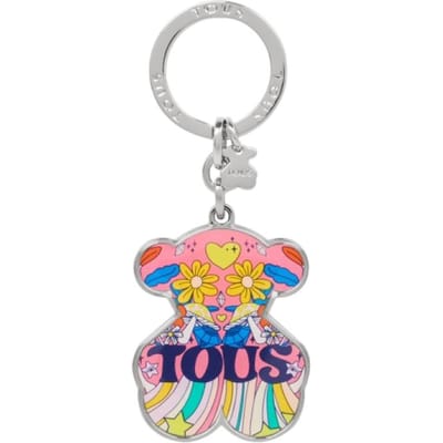 Tous, Magic Flowers Beer, Metalen Sleutelhanger white