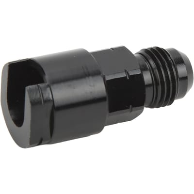 EFI Adapter Snelontkoppelingsstuk Aluminiumlegering Zwart Geanodiseerd Waterdicht AN Mannelijk Druk op Brandstofleiding