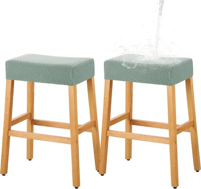 JGS ® Beschermende en Comfortabele Stoelhoezen voor Barkrukken en Eetkamerstoelen, Waterafstotend en Wasbaar
