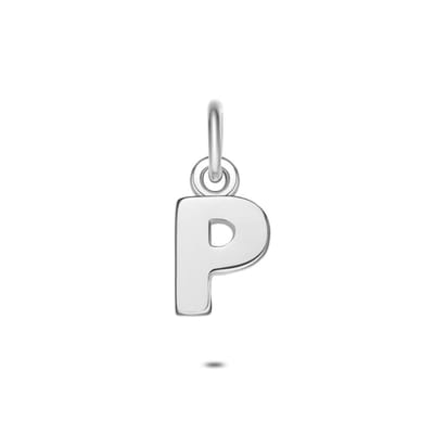 Twice As Nice Hanger in zilver, letter P