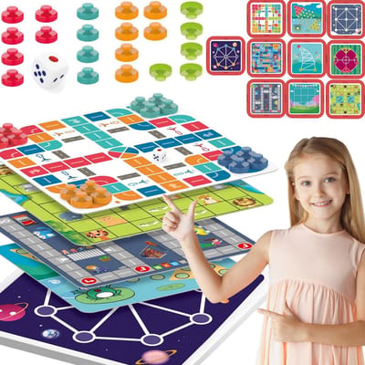 Woopie 10-in-1 logische bordspelset - UNI