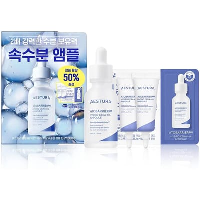 Atobarrier 365 Cera-Hyal Ampoule Hydratante 30ml Lot (+7ml x 2 pièces + 1ml)