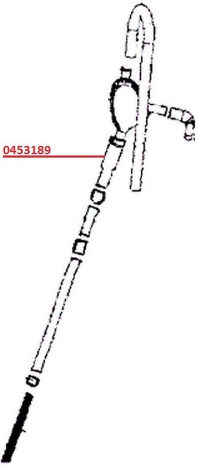 origineel plastic voor polaris 200 phoenix 2005 tot 2006 0453189 / 16129203-000-00 nieuw