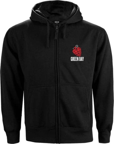 Green Day - American Idiot Vest met capuchon - XL - Zwart