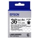 Epson LK-7TBN tape zwart op transparant 36mm (origineel)