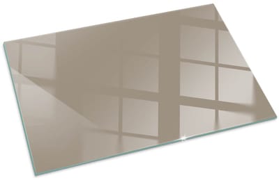 Tulup Kachel Vloerplaat - Kleur Bruin Plaat Voor Onder Houtkachel - 100 cm x 70 cm - Bruin Vloerplaat Openhaard - Rechthoek Kachel Vloerplaat - Plaat Voor Onder Kachel - Vloerplaat Voor Kachel - Vloerplaat Voor Houtkachel