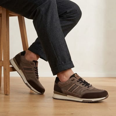 Australian Australian Filmon Sneakers taupe Leer