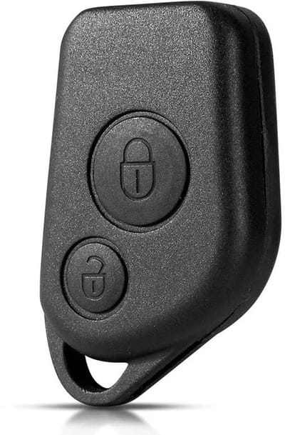 XEOD Autosleutelbehuizing - sleutelbehuizing auto - sleutel - Autosleutel / Peugeot 2 knops zonder infrarood