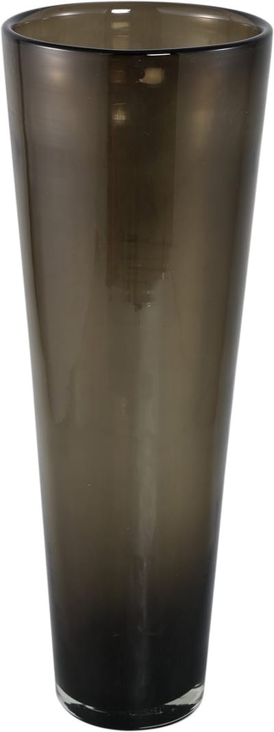 PTMD Mehran Brown Glass Taps Vase Big L