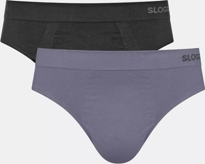 sloggi men GO Smooth Brief C2P Heren Onderbroek - Zwart Combinatie - Maat M
