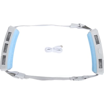 Draagbare Tailleventilator Multifunctioneel 3 Snelheden Instelbaar IJskompres Efficiënte Brede Hoeken Riemventilator