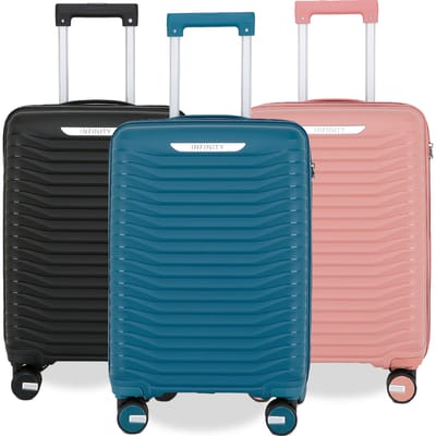 Robuuste harde koffer voor in de cabine 36 x 24 x 55 cm TSA-bagage Geschikt voor Easyjet, Ryanair, Wizzair