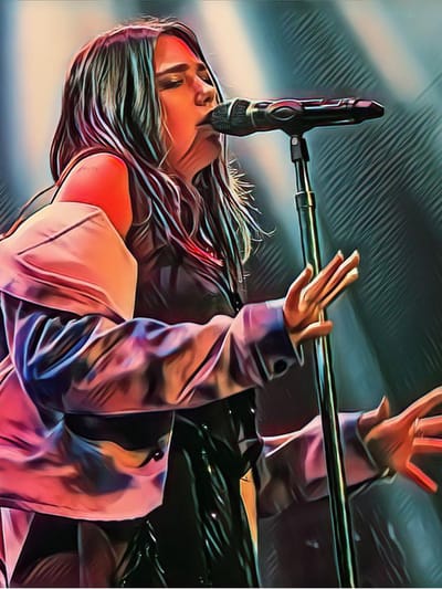 Dua Lipa 1-2 - Poster - 30 x 40 cm