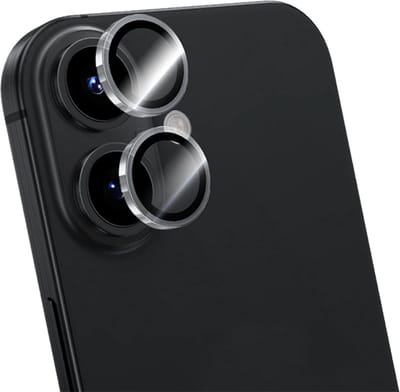 Force Case, Lens Protector geschikt voor iPhone 16 / 16 Plus - [2 Stuks] Tempered Glass 9H+, Transparant