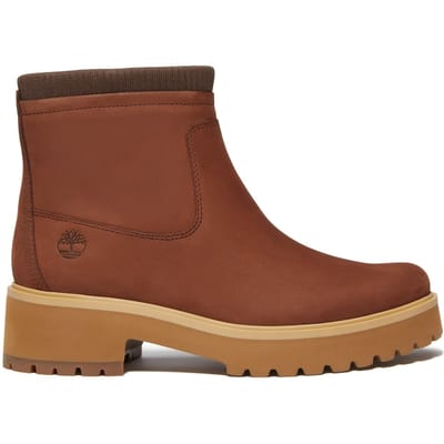 Timberland Carnaby Cool Mid Warm Lined Boot Medium Brown Nubuck Maat: 38 | Laarzen Outlet | Dames | Bruin