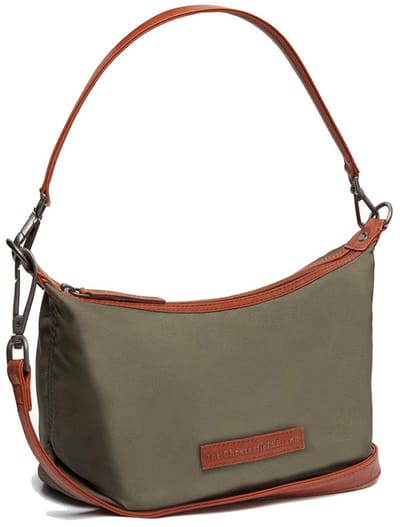 The Chesterfield Brand schoudertas Lovund Shoulder Bag Steel Green olijfgroen