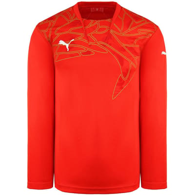 Puma Grafisch Lange Mouw Rood Heren keepersshirt 700399 03