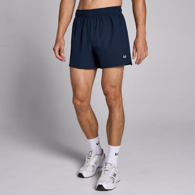 MP geweven trainingsshort met binnenbeenlengte van 13 cm voor heren - Marineblauw - XS