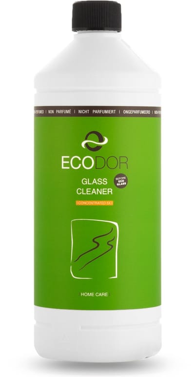 Ecodor Glasreiniger – Ecologische streeploze glas- & spiegelreiniger – 1L Concentraat - Verdunbaar 1:5
