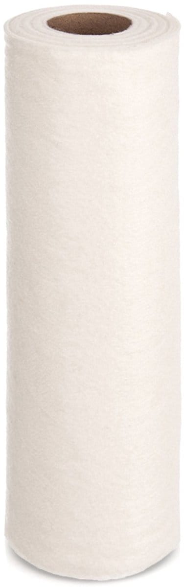 Orion Eko - Keukenrol van Bamboe - 32x28 cm - Wit - Biologisch Afbreekbaar