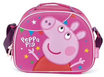 Arditex Peppa Pig 3d 26x21x11 Cm Lunchzak Roze Kinderen