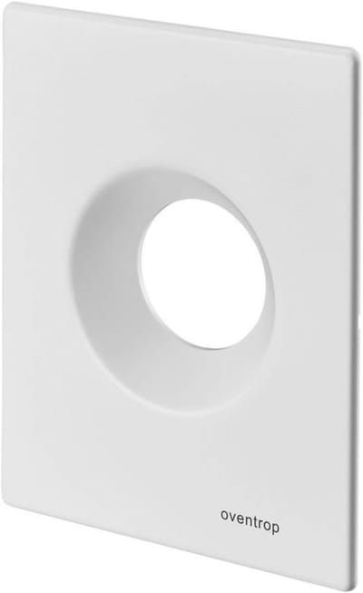 Afdekplaat - Afdekking - Verwarming regelen - Voor diverse modellen - Bouwdiepte 110mm - Wit