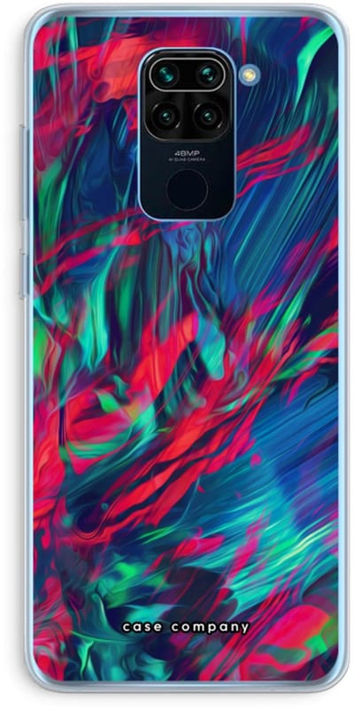 Case Company® - Hoesje geschikt voor Xiaomi Redmi Note 9 hoesje - Pilgrims Of The Sea - Soft Cover Telefoonhoesje - Bescherming aan alle Kanten en Schermrand