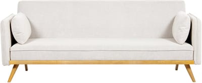 ASAA - Slaapbank - Gebroken wit - Polyester