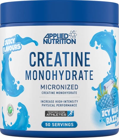 Applied Nutrition Flavoured Creatine Monohydrate (250g) Icy Blue Raz - Creatine - Creatine Monohydraat