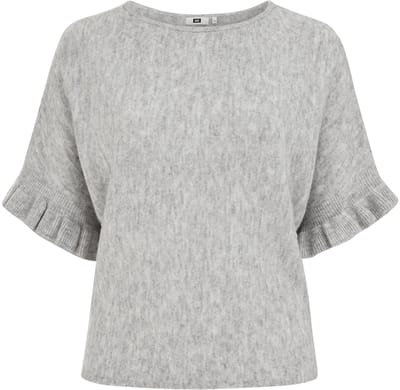 WE Fashion Dames gebreide trui - Curve