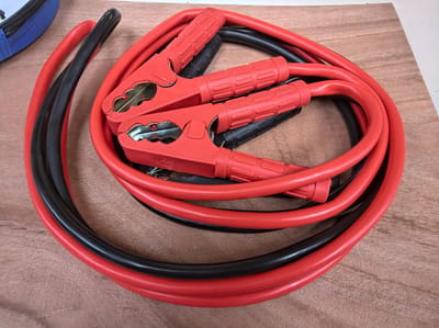 Startkabel set 2x 3,5mtr. 50mm2 - 12V / 24V, 1000Amp.