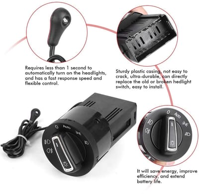 Automatische Koplamp Schakelaar met Lichtsensor Module voor Diverse Auto's