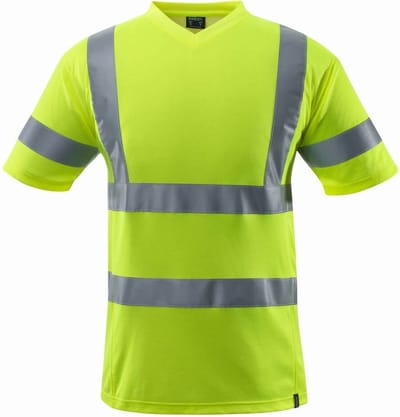 Mascot Safe Classic T-shirt 18282-995 - Hi-Vis geel - 3XL