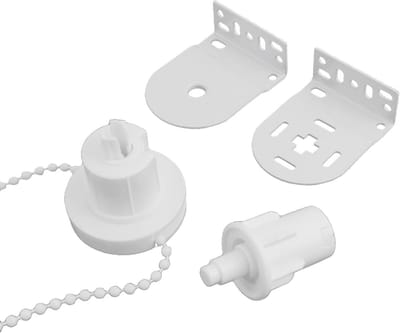 Rolgordijn Reparatie Set 28/32mm Bevestigingsonderdelen met Kralenketting en Schroeven