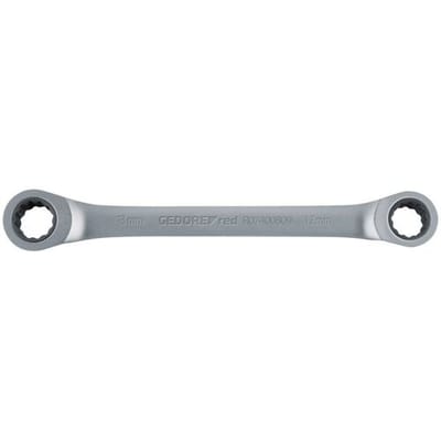 Gedore RED 3300892 R07400810 Dubbele ringsleutelratel Sleutelbreedte (metrisch) 8 - 10 mm