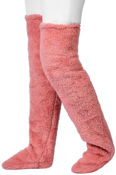 Allecto - Kniebeschermers - Comfortabele bescherming voor ouderen - Roze - Zacht en warm - Ideaal voor winterse dagen - Geschikt voor actieve ouder...