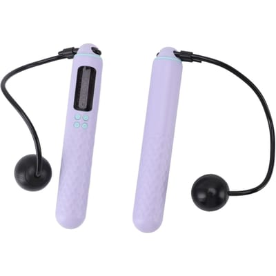 Springtouw met Teller Verzwaard Springtouw voor Fitness Oplaadbaar Draadloos Springtouw voor Mannen Vrouwen Kinderen Fitness