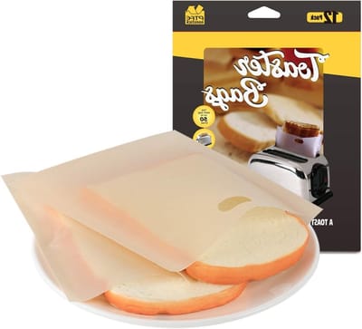 12 stuks herbruikbare toasters voor het verpakken van sandwiches, pizza en magnetrongebruik