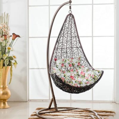 Hangmat Stoel Kussen - Schommelstoel Pad - Ontspannen Buiten - Waterbestendige Stof - 130x90 cm - Kleur 04