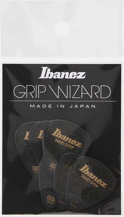 Ibanez - Sand Grip - Plectrum - Heavy - 1.00 mm - 6-pack