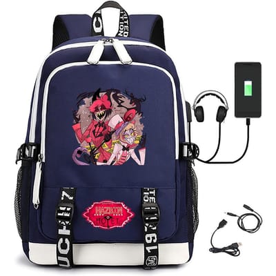Hazbin Hotel Anime Cosplay Rugzak Studenten Schooltas Cartoon Boekentas Laptop Reizen Rugzak Buiten Kinderen Cadeaus