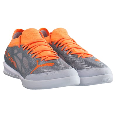 Puma Ultra 1.4 Pro Court IC Zilver Heren Voetbalschoenen