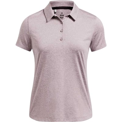 Under Armour Playoff-poloshirt met korte mouwen voor dames (Grijs)